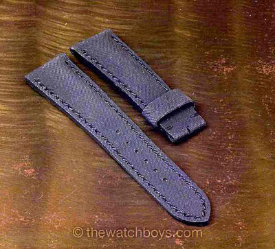 Breitling Style Rubber Texture (Kevlar Look) with Black Stitch - Click Image to Close