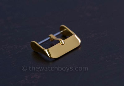 Gold Tone Generic Tang Buckles - Click Image to Close