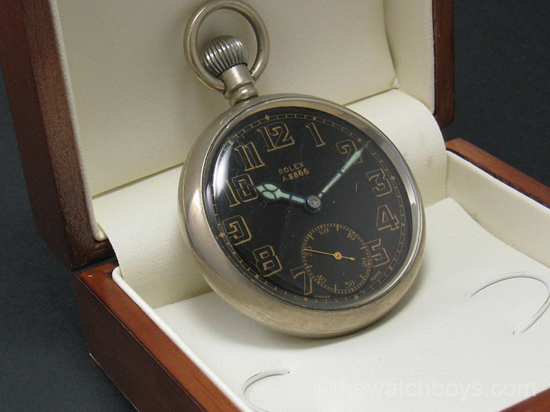 Vintage Rolex Pocket Watch - Click Image to Close