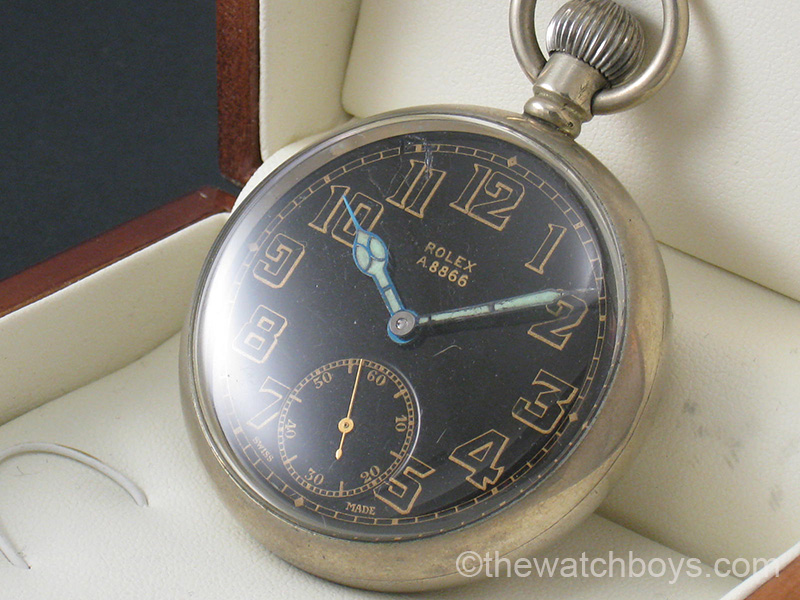 vintage rolex pocket watch