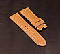 Ultrasoft Tan with White Stitch for Tang Buckle