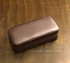 Double Watch Travel/Storage Case - Brown Leatherette