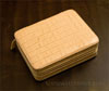 Quattro Watch Travel/Storage Case - Ivory Alligator Grain