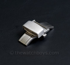 Double Folding, Generic Deployant Buckles (brushed steel)